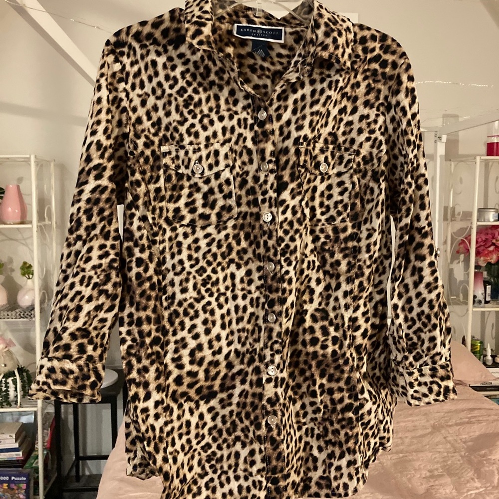 Karen Scott Button-Down